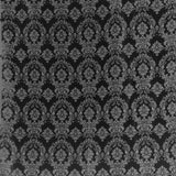 Polyester Taffeta with Velvet Flocked Damask Fabric 58" Wide by 36"(1-Yard) for Arts, Crafts, & Sewing