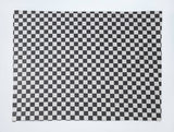 Racecar Checkerboard Print Cotton Dinner Table Placemats Holiday Home Decoration 13" x 19" (Pack of 4)