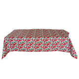 Cherries PVC Plastic Tablecloth / Table Cover with Nonslip Flannel Backing