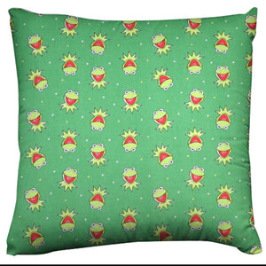 Kermit the Frog Themed Decorative Throw Pillow/Sham Cushion Cover