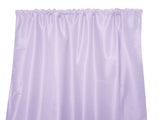 Faux Silk Solid Dupioni Window Curtain 56 Inch Wide - Lavender