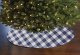 Buffalo Checkered Tree Skirt Christmas Decoration 58" Round Large Skirt