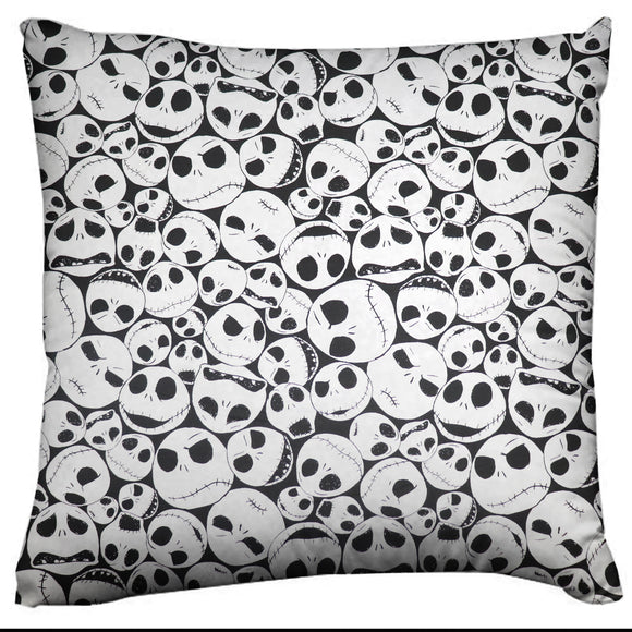 Halloween Themed Decorative Throw Pillow/Sham Cushion Cover Nightmare Before Christmas Scary Faces