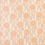 Sheer Floral "Rachel" Lace Fabric 58" Wide by 360"(10-Yards) for Arts, Crafts, & Sewing