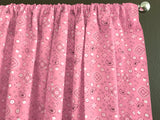 Cotton Curtain Floral Paisley Bandanna Print 58 Inch Wide Pink