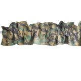 Camouflage Print Cotton Curtain Sleeve Topper Window Treatment