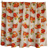 Cotton Curtain Fruits Print 58 Inch Wide Pumpkin Slices
