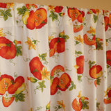 Cotton Curtain Fruits Print 58 Inch Wide Pumpkin Slices