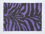 Zebra Print Cotton Dinner Table Placemats Holiday Home Decoration 13" x 19" (Pack of 4)