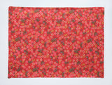 Small Flowers Allover Print Cotton Dinner Table Placemats Holiday Home Decoration 13" x 19" (Pack of 4)