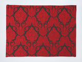 Jacquard Royal Damask Dinner Table Placemats Holiday Home Decoration 13" x 19" (Pack of 4)
