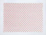 Mini Dots Print Cotton Dinner Table Placemats Holiday Home Decoration 13" x 19" (Pack of 4)