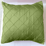 Pintuck Taffeta Decorative Throw Pillow/Sham Cushion Cover Sage