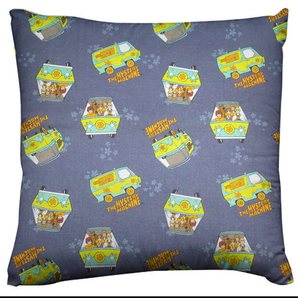 Cartoon Themed Decorative Throw Pillow/Sham Cushion Cover Scooby Doo The Mystery Machine