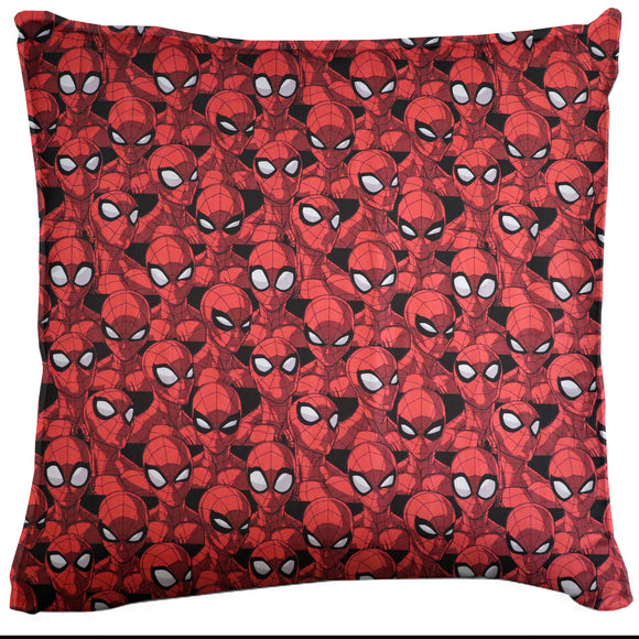 Marvel Themed Decorative Throw Pillow/Sham Cushion Cover Spiderman Allover