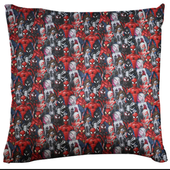 Marvel Themed Decorative Throw Pillow/Sham Cushion Cover Spiderman Multiverse
