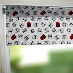 100% Cotton Window Valance 42" Wide Star Wars Storm Troopers