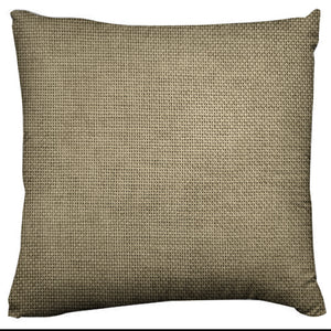 Faux Burlap Woven Texture Throw Pillow/Sham Cushion Cover - Wheat