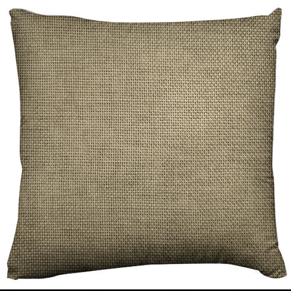 Faux Burlap Woven Texture Throw Pillow/Sham Cushion Cover Wheat