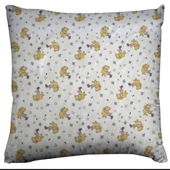 Winnie the Pooh Themed Decorative Throw Pillow/Sham Cushion Cover Night Time Stroll